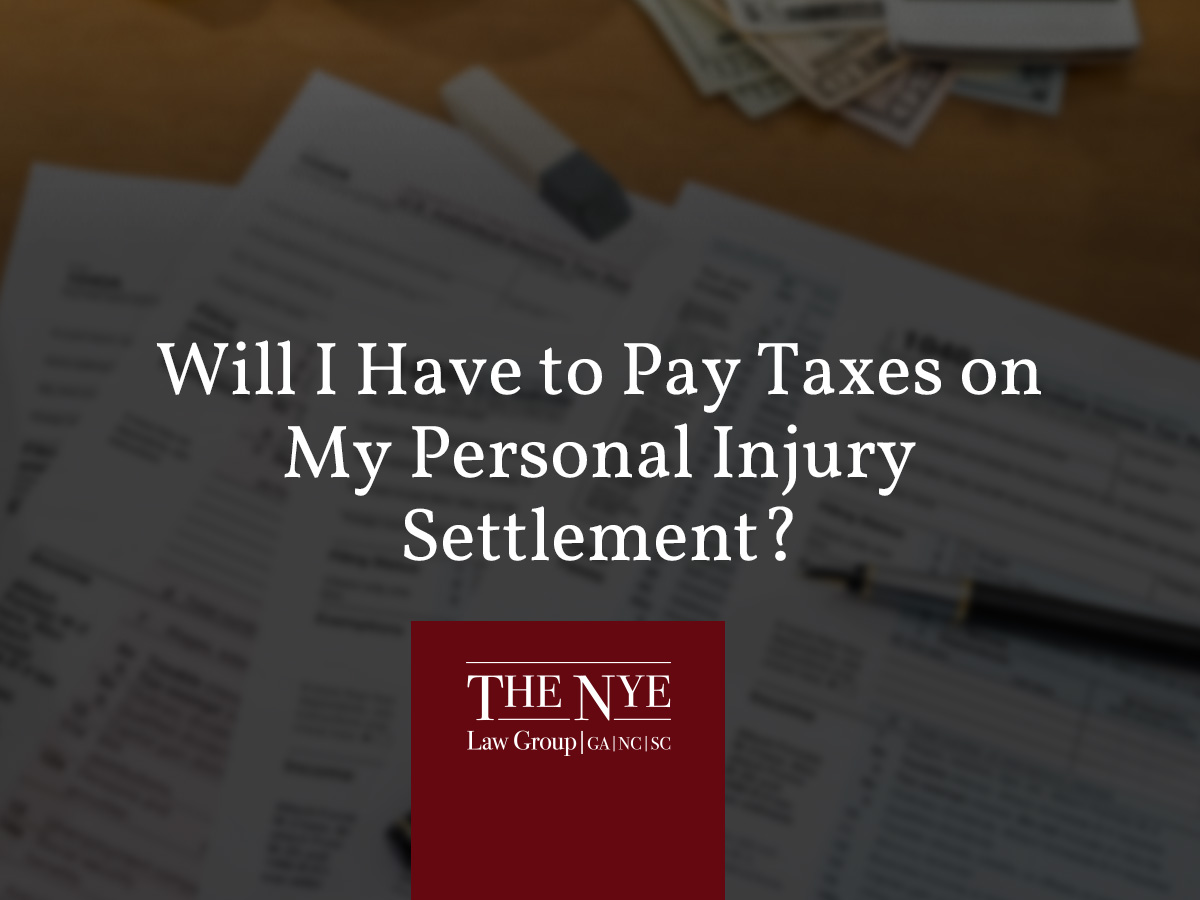 Will I Have To Pay Taxes On My Personal Injury Settlement?