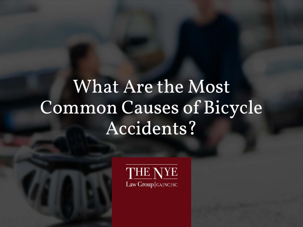 What Are The Most Common Causes Of Bicycle Accidents? | The Nye Law ...