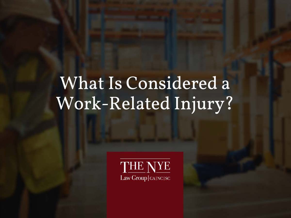 What Is Considered a Work-Related Injury?