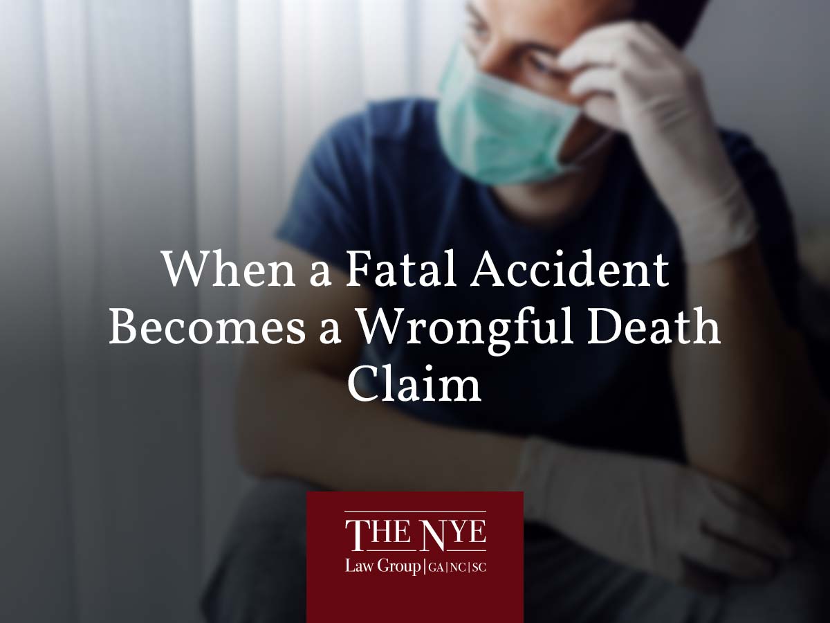 Fatal Accidents And Wrongful Death Claims | Free Case Review | The Nye ...